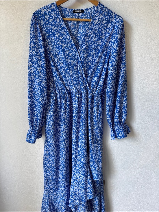 BTFBM Dresses & Skirts - BTFBM Blue Floral Dress